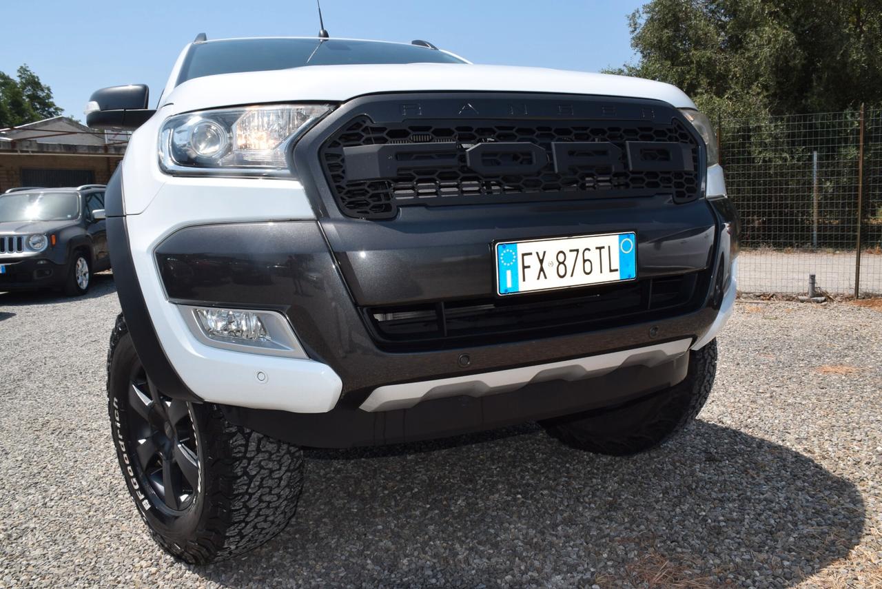 Ford Ranger 4X4 WILDTRAK CABINA RIALZATA - GANCIO 3.2TDCi AUTOM. IVA DETR.
