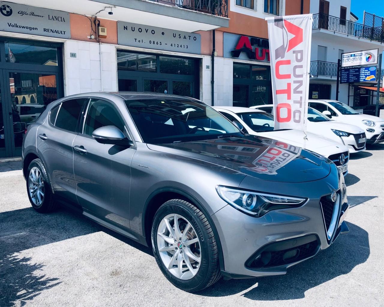 Alfa Romeo Stelvio 2.2 190CV Q4 PELLE-TELECAMERA-R