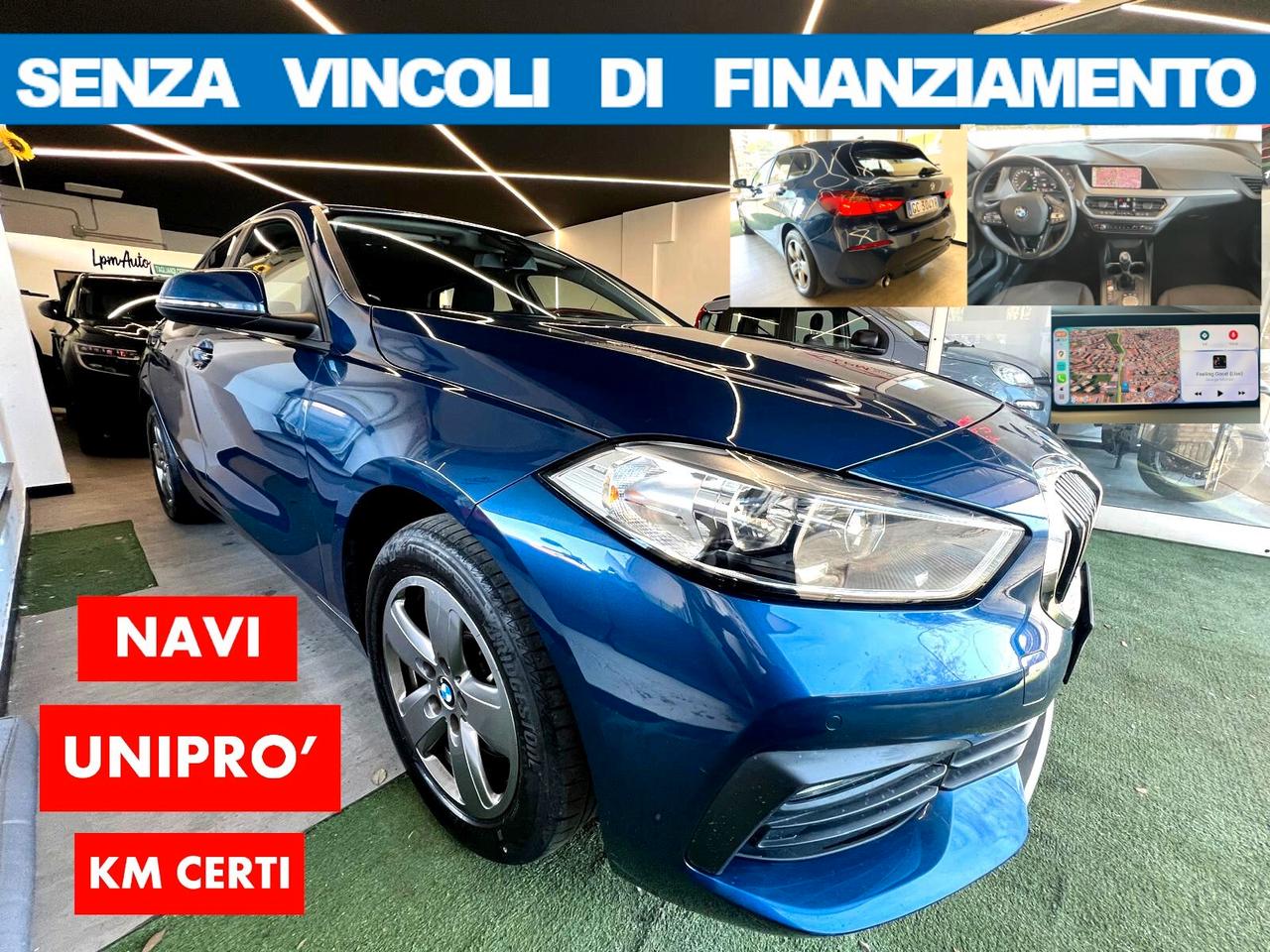 Bmw 116d*NO VINCOLI DI FINANZIAMENTO*UNIPRO CRONO TAGL AZIENDALE