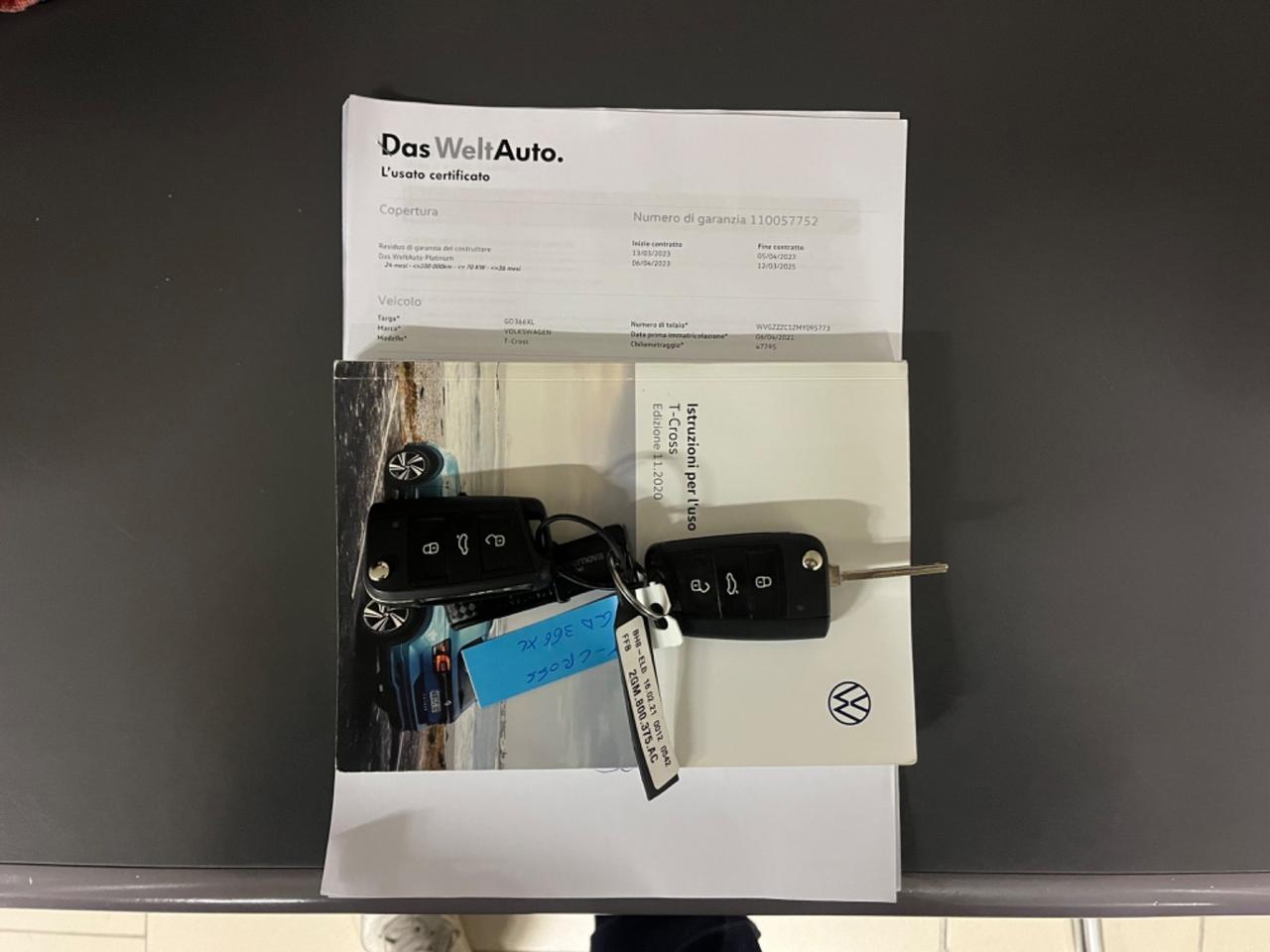 Volkswagen T-Cross 1.0 TSI Style BMT 2021