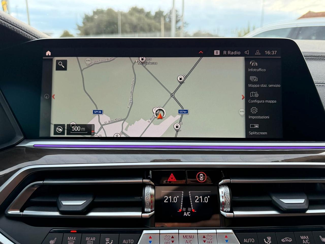 BMW X6 40D M-SPORT X-DRIVE 3.0 MHEV 48V 340CV TETTO PELLE NAVI ANNO 2022