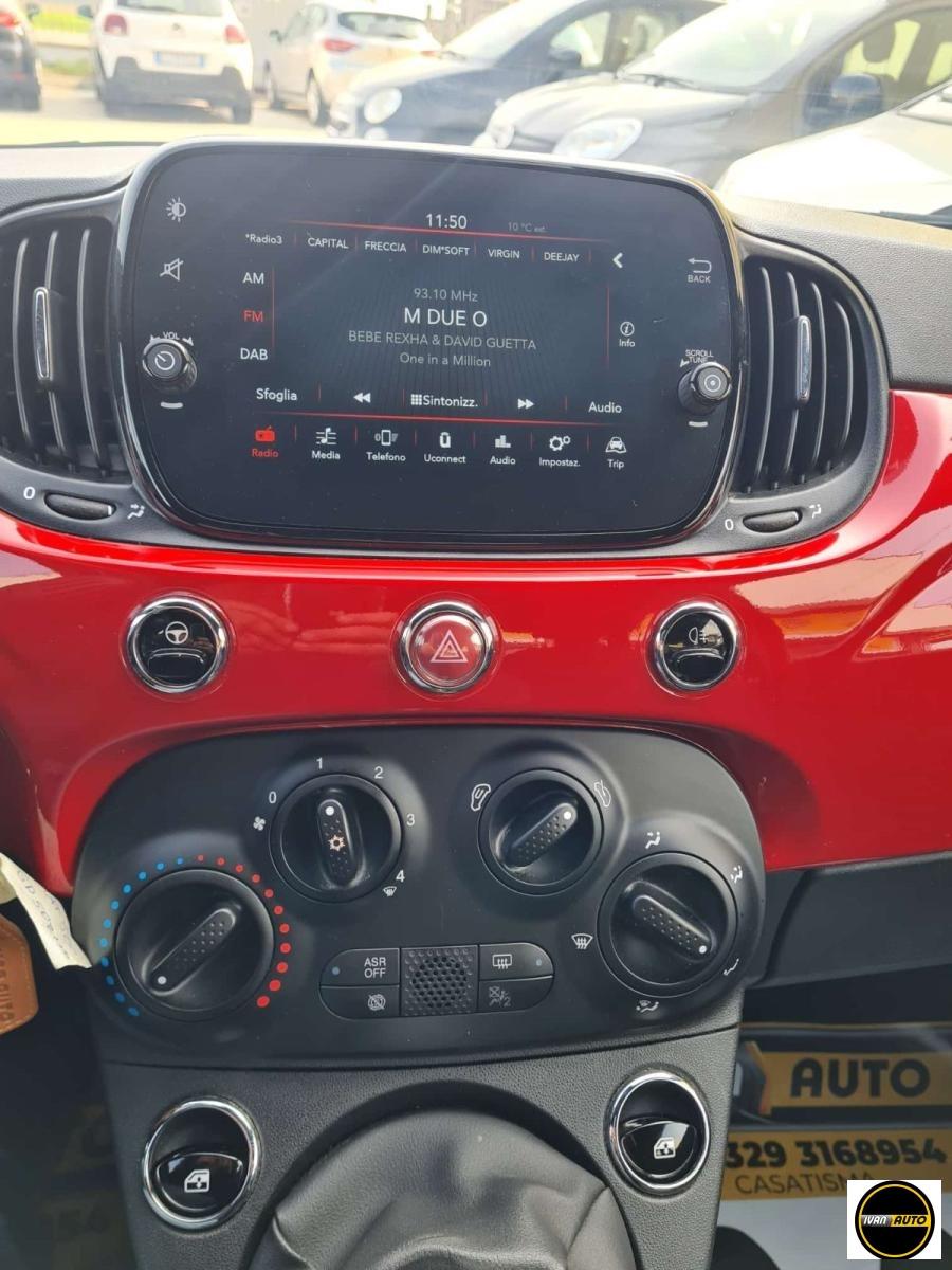 FIAT 500 Hybrid-35.000 Km-Neopatentati-Anno 2023