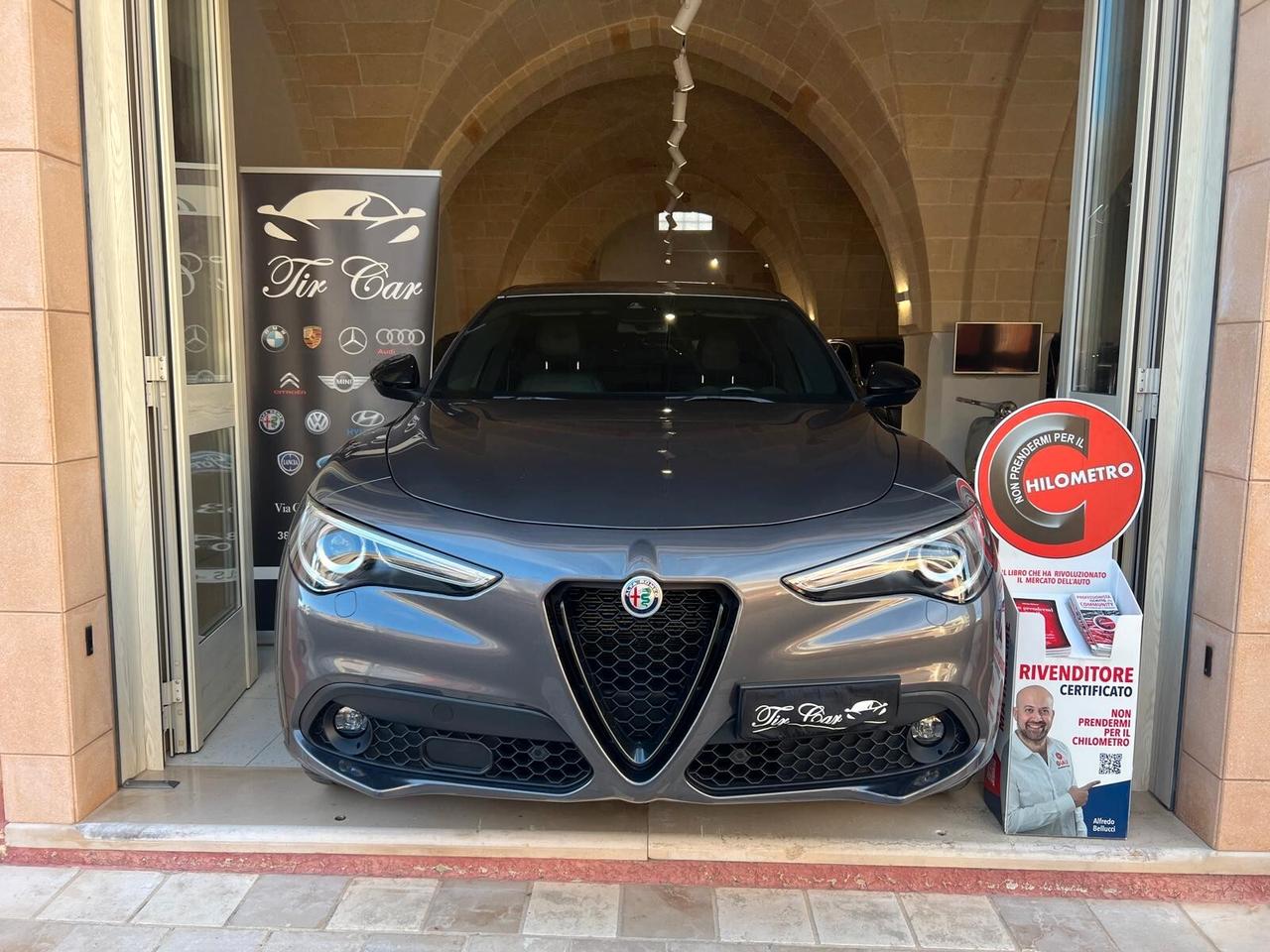 ALFA ROMEO STELVIO VELOCE 2.2 210CV Q4 PELLE NAVI CAM ANNO 2021