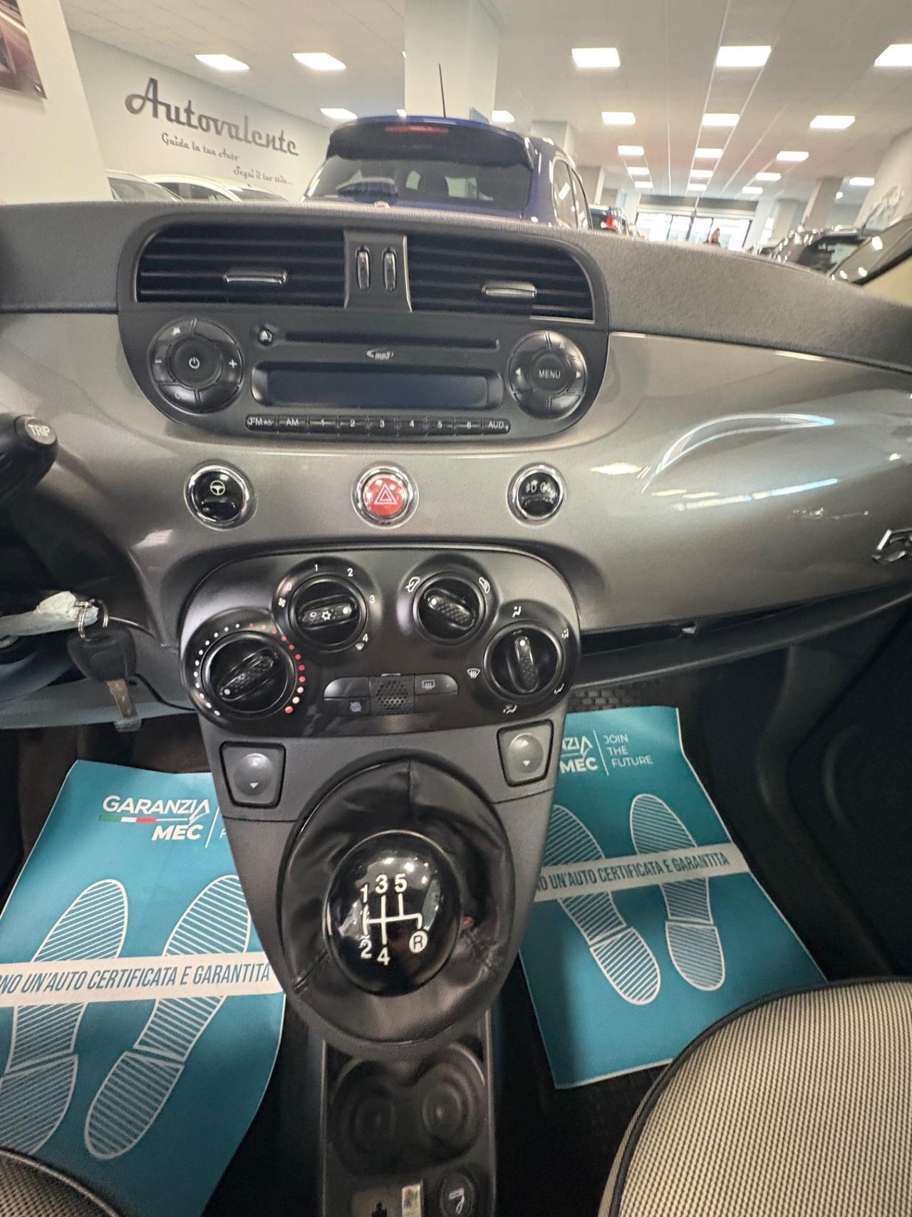 Fiat 500 Lounge 1.2 benzina 69cv 2010 neopatentati
