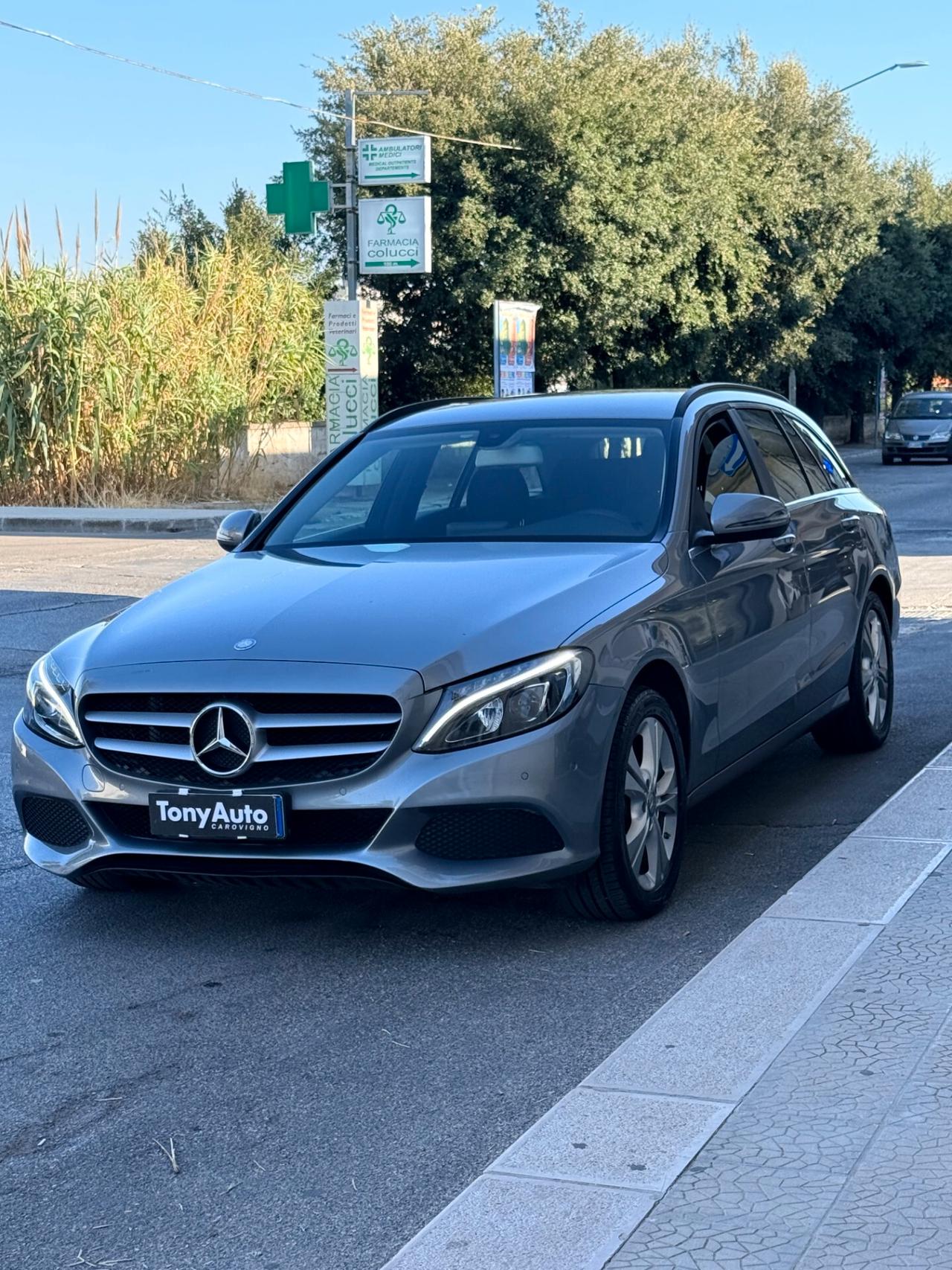 Mercedes-benz C 220 SW d Sport Plus auto NAVI,FULL LED, SENSORI DI PARCHEGGIO,BLUETOOTH,ANDROID