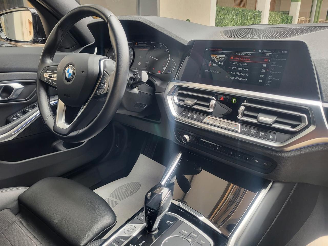 Bmw 318d 48V Touring Sport Line Led Pelle Pacchetto Luci...