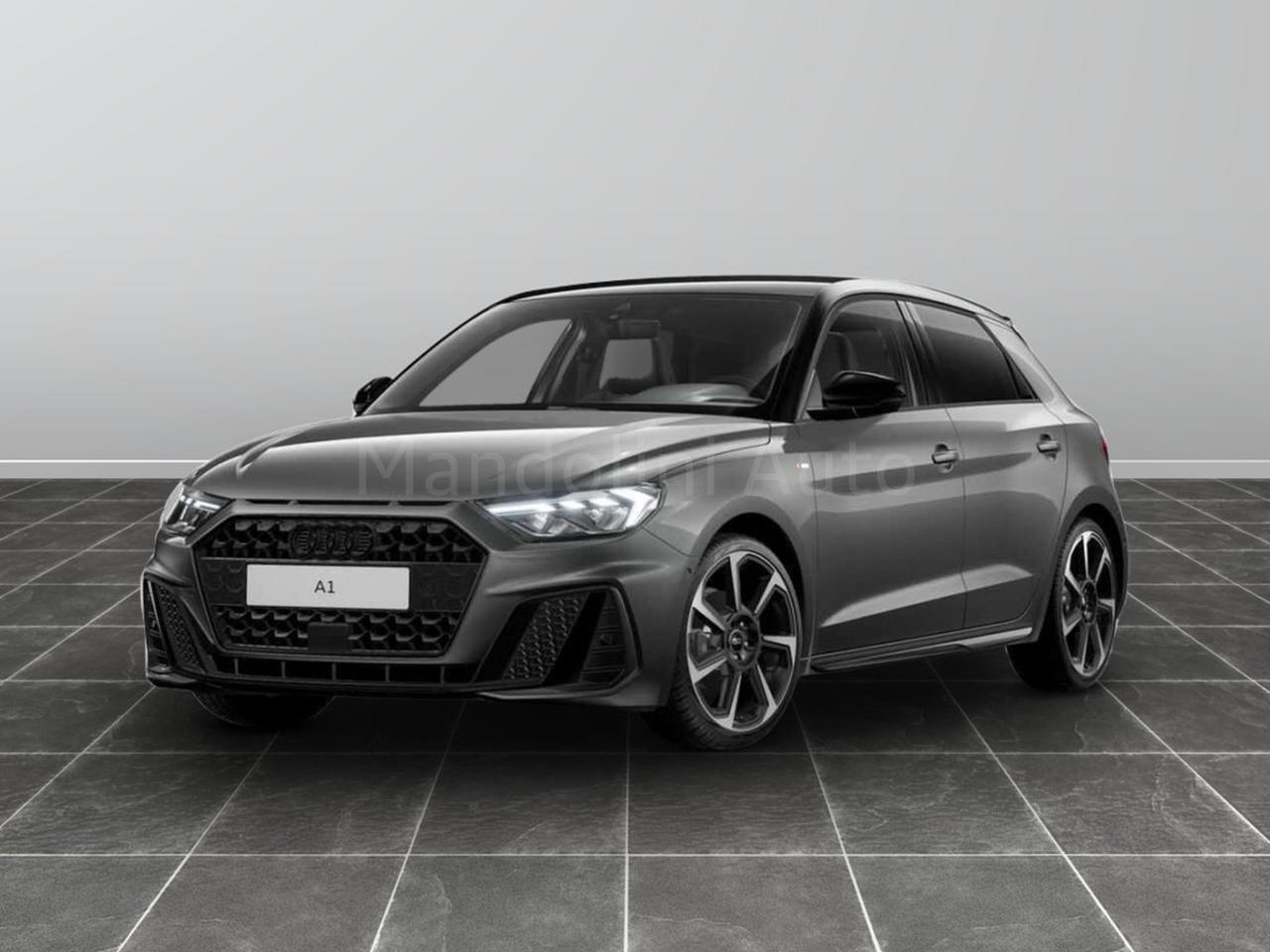 Audi A1 sportback 30 1.0 tfsi 116cv identity black s tronic