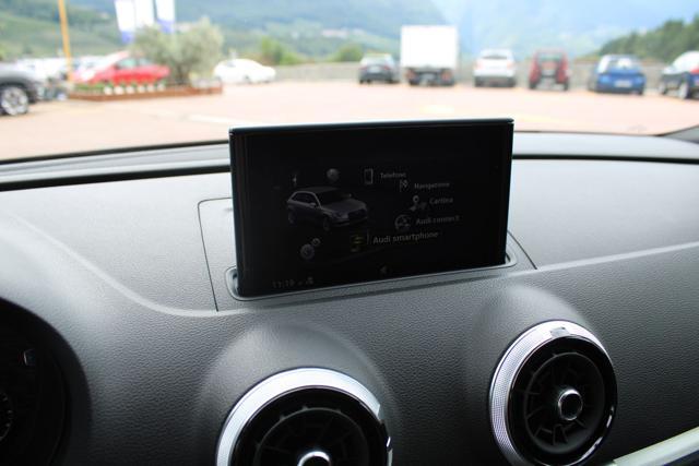 AUDI A3 SPB 2.0TFSI quattro S-tronic S-line-TETTO-GANCIO