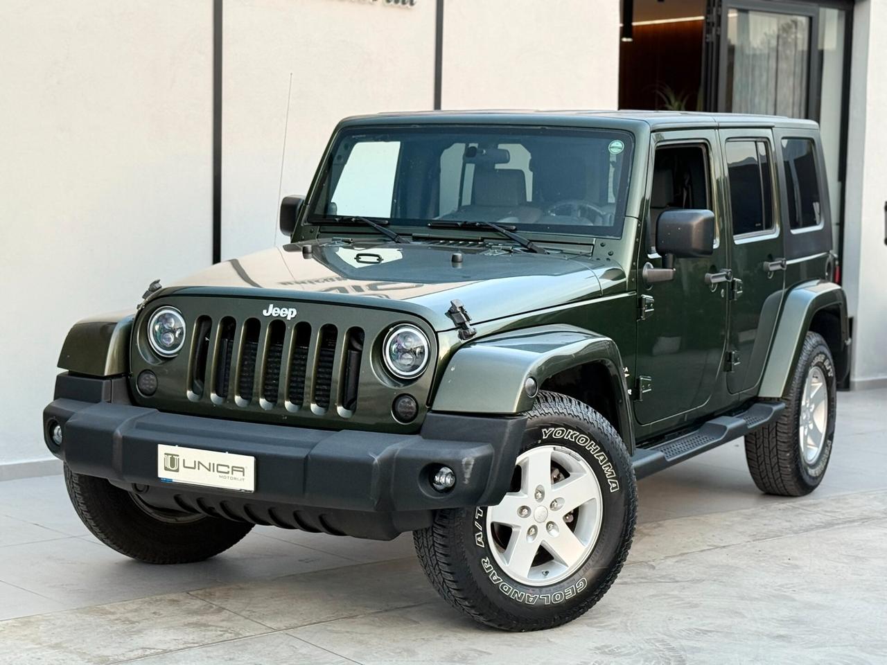 Jeep Wrangler Unlimited 2.8 CRD 177 CV Sahara MANUALE MY08 FULL LED CAMERA