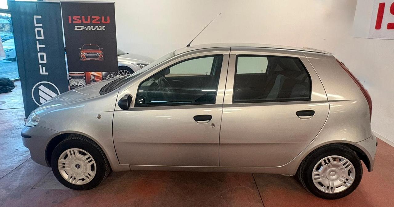 FIAT PUNTO serie 2 METANO-NATURAL-POWER 1200 CV 60 Km 202.404 certificati
