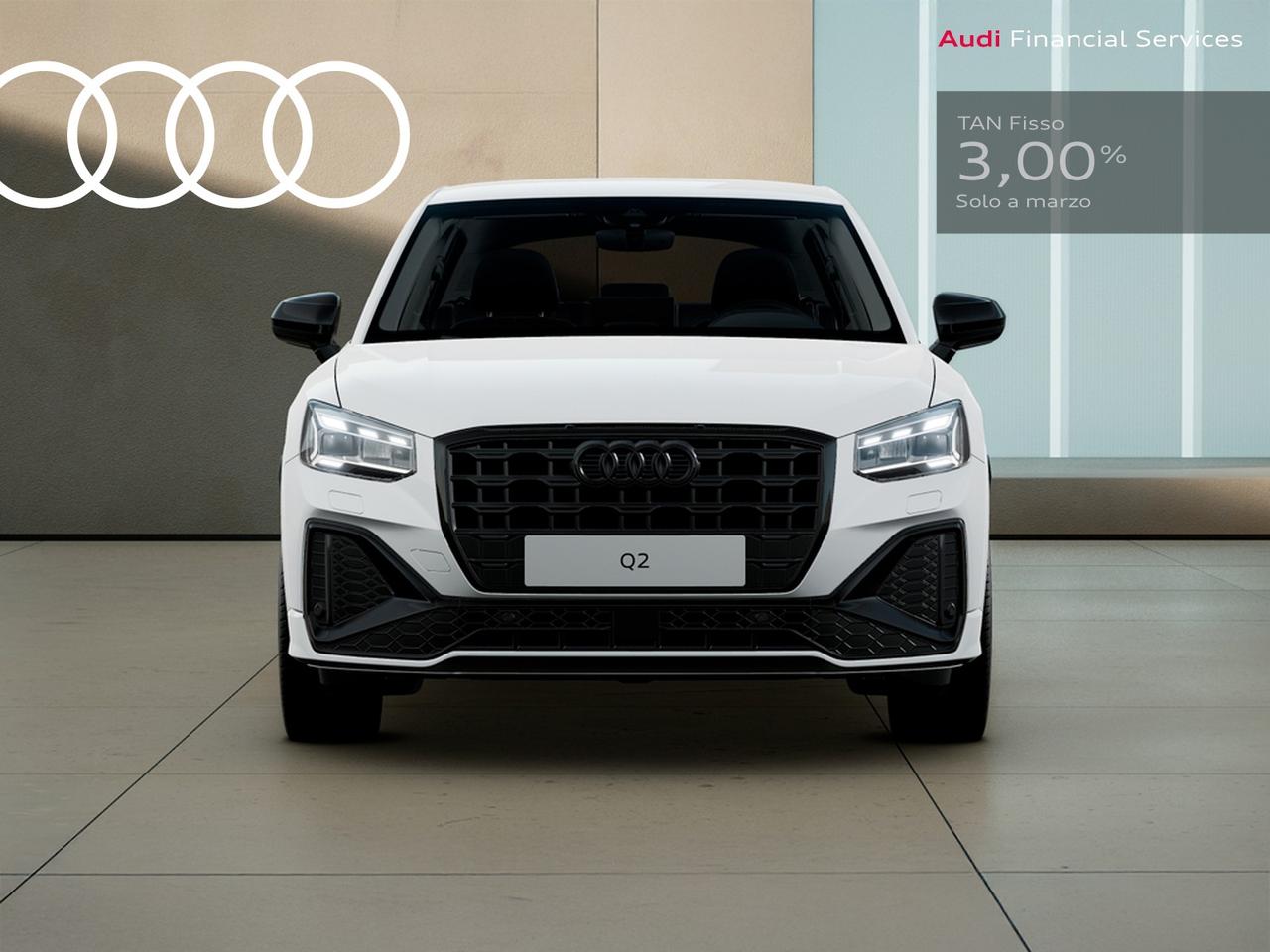 Audi Q2 30 2.0 tdi identity black