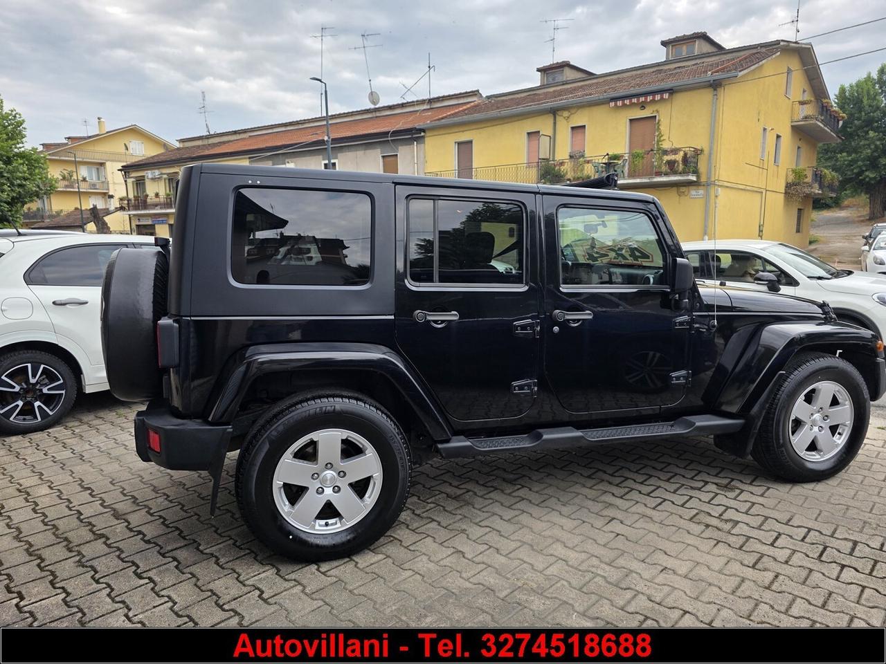 JEEP Wrangler Unlimited 2.8 CRD sahara cv 180