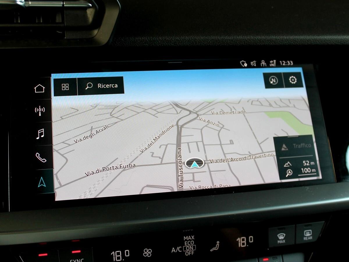Audi A3 SPB 2.0tdi 150Cv s-tronic Nav Virtual UNIPRO
