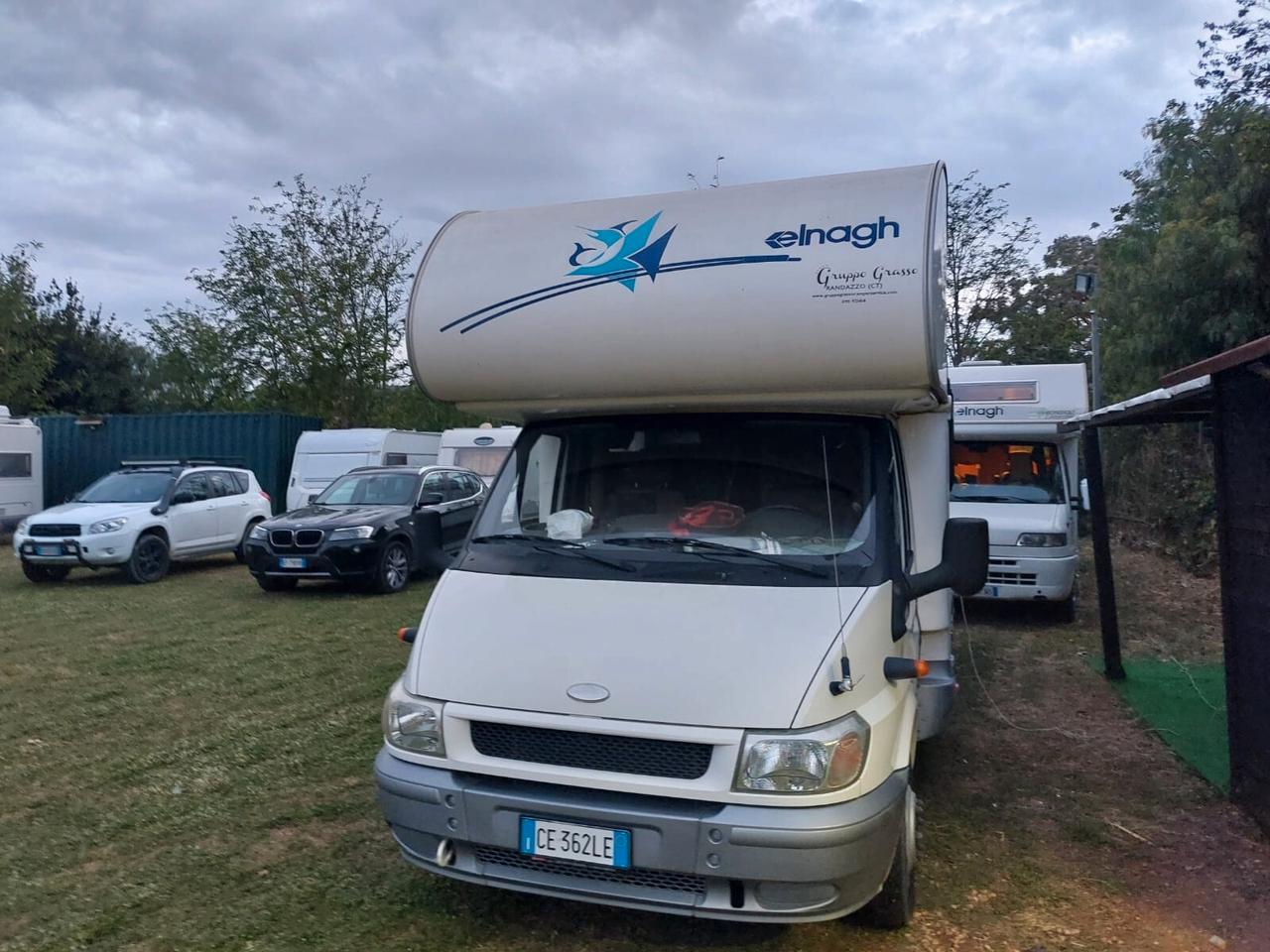 Ford transit Mansardato clima a tetto 7 posti