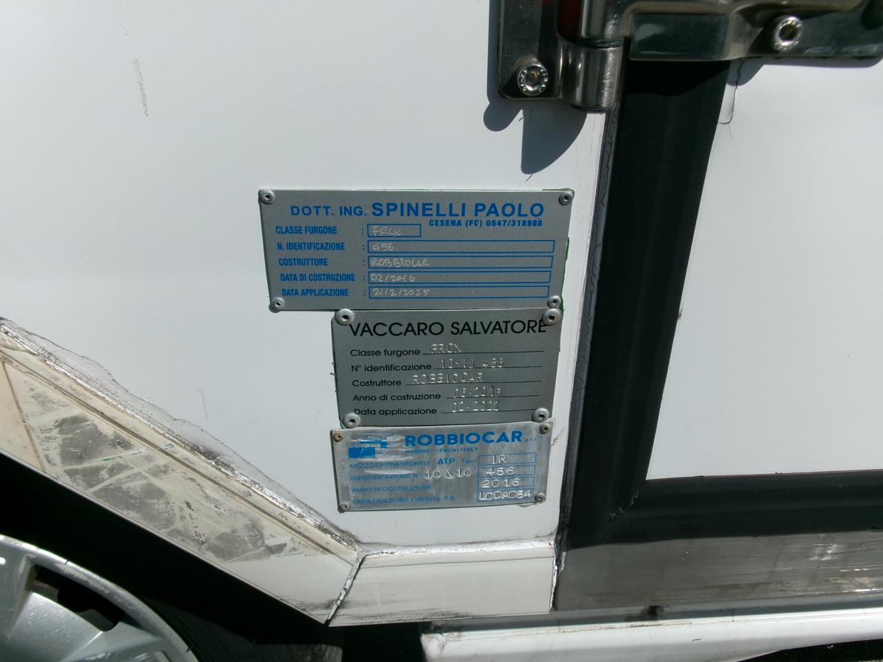 Fiat Scudo 2.0 130CV E5 FRIGO ATP FRCX -20° 02/2028 PARATIA DIVISORIA