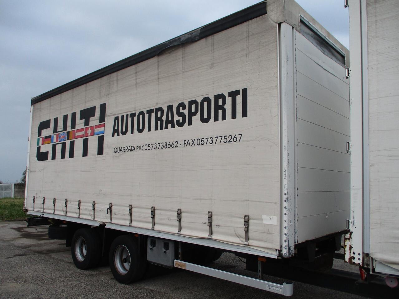 Iveco BIGA OMAR 2 ASSI CENTINATA 7.80 M ALTEZZA 2.90METR