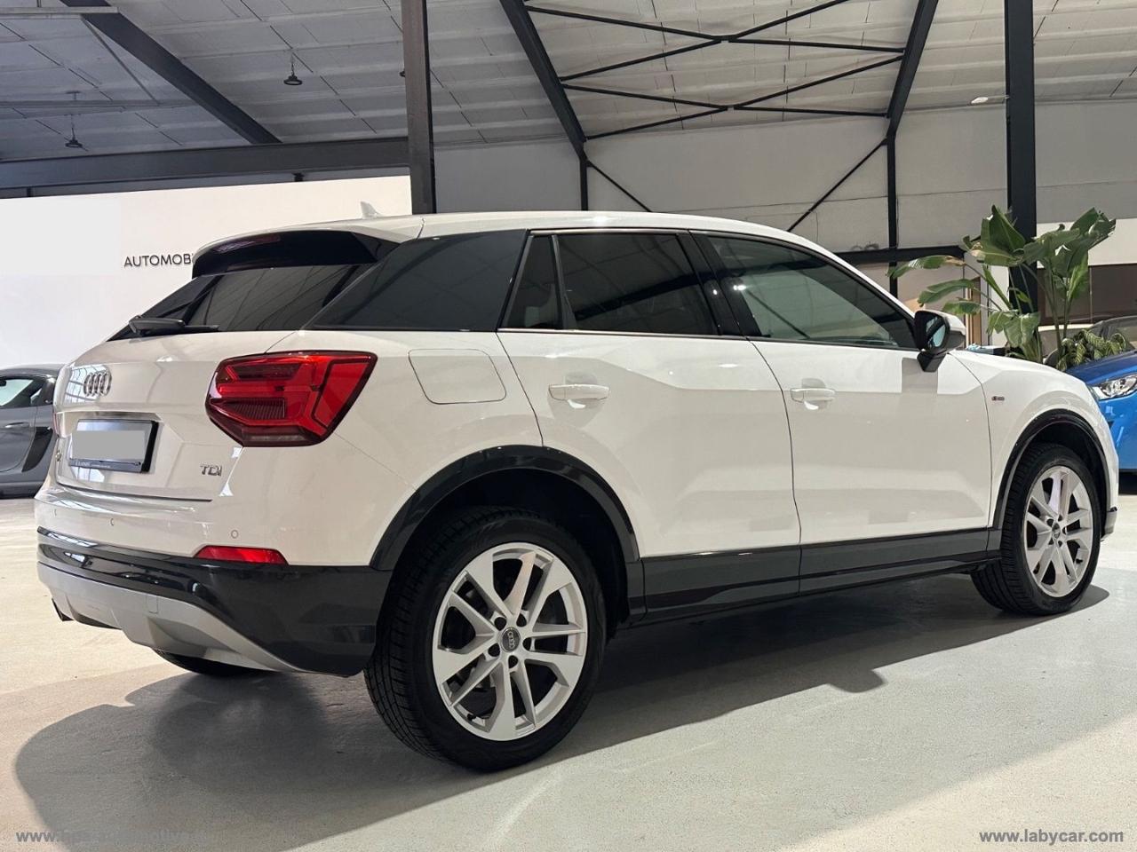 AUDI Q2 1.6 TDI S-LINE TETTO NAVI LED PELLE