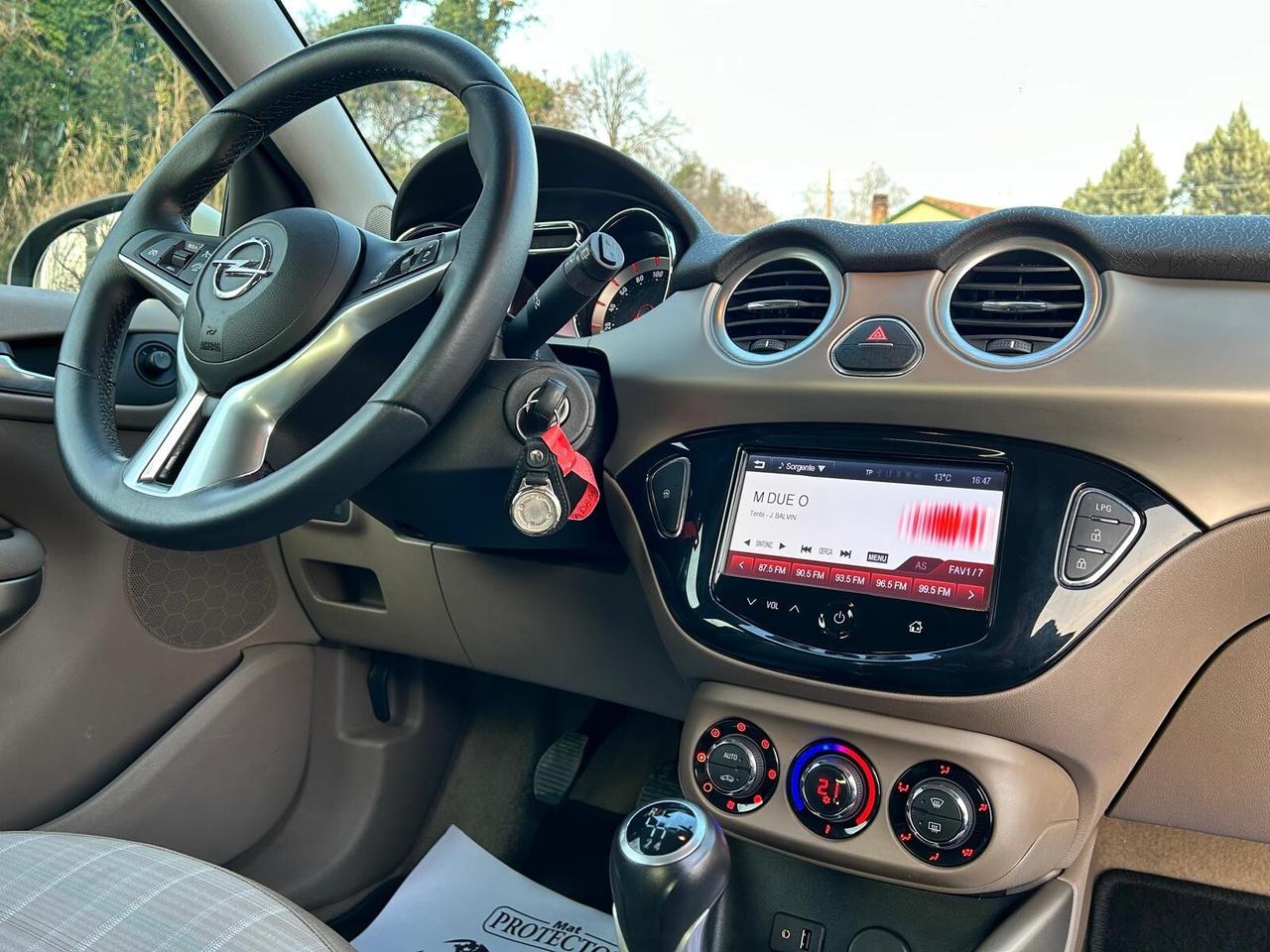 OPEL ADAM 1.4 78CV JAM GPL 2034 UNICO NEOPATENTATI