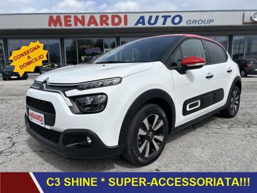 Citroën C3 PureTech 83 S&S Shine OK NEOPATENTATI - PROMO