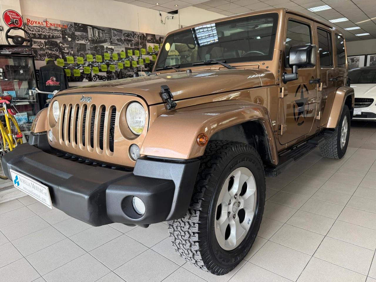 Jeep Wrangler Unlimited 3.6 V6 Sahara Auto PERFETTA MAI FUORISTRADA FULL OPTIONAL