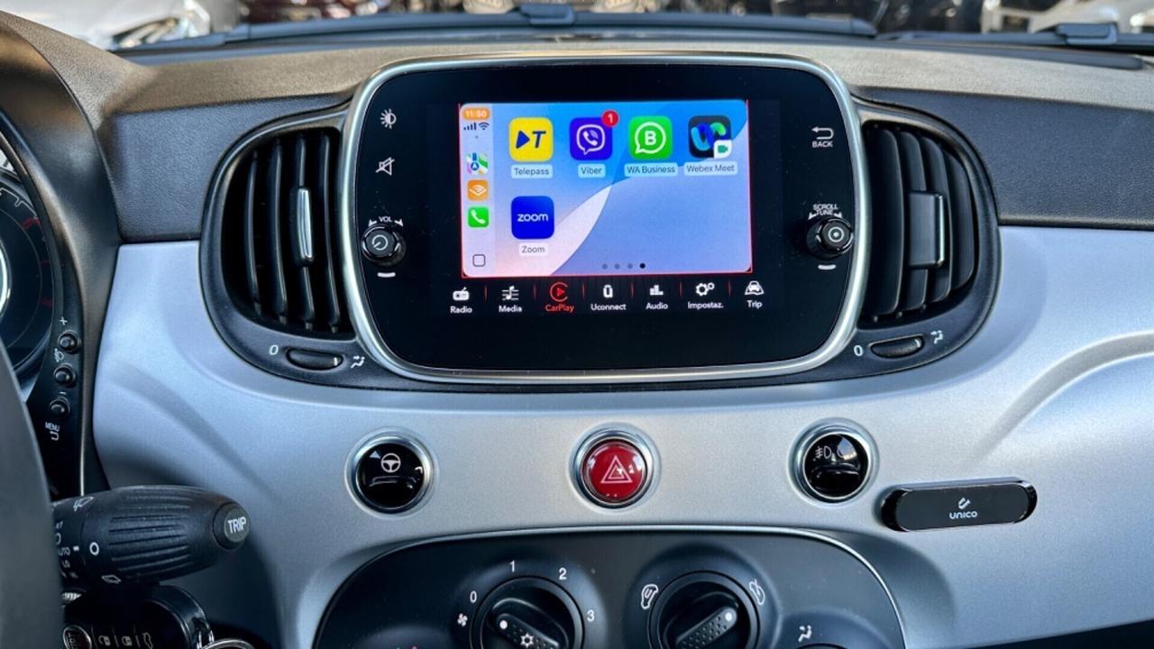 Fiat 500 1.0 Hybrid Hey Google