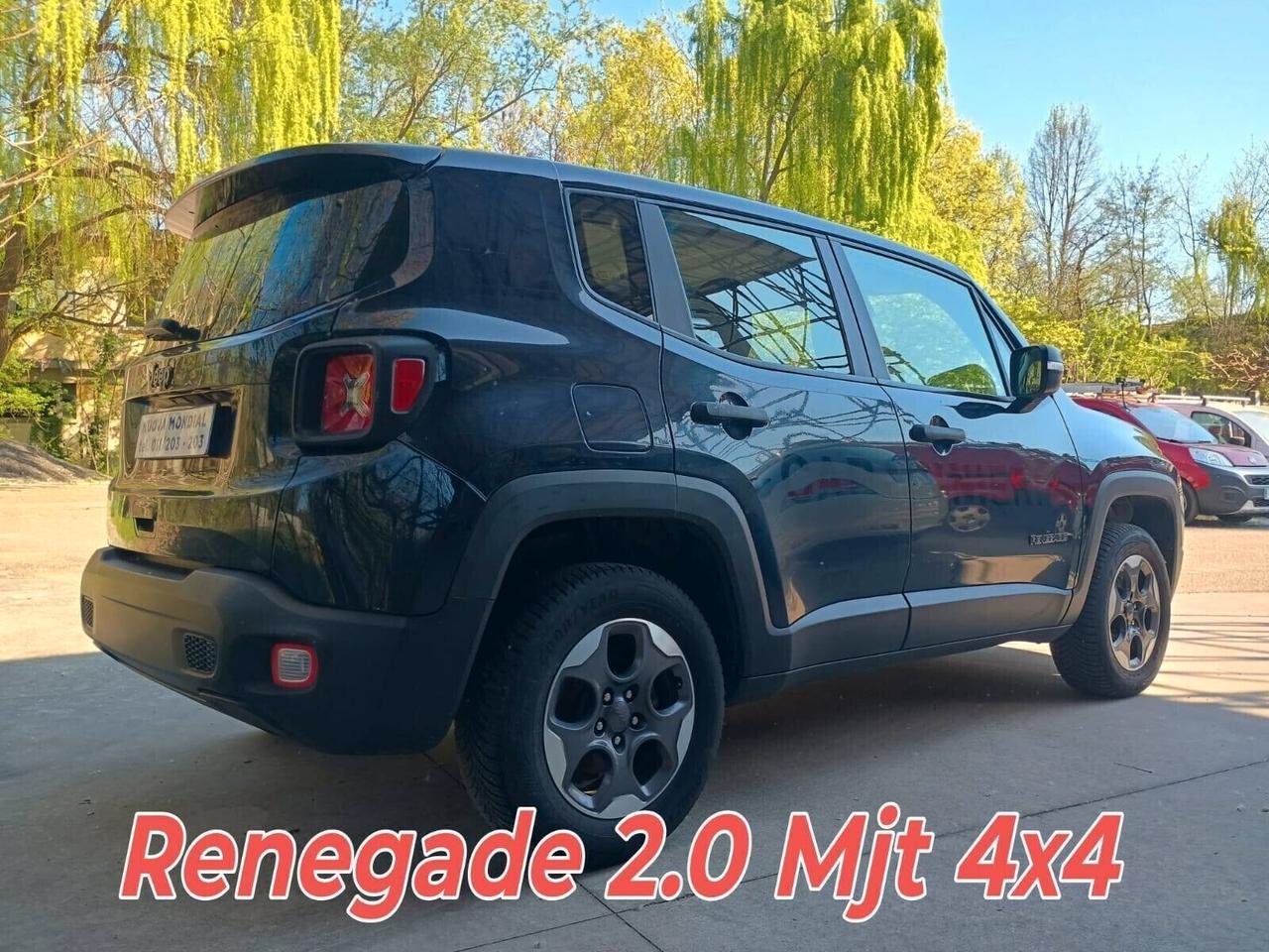 Jeep Renegade 2.0 Mjt 140CV 4WD Active Drive Longitude CON GANCIO TRAINO