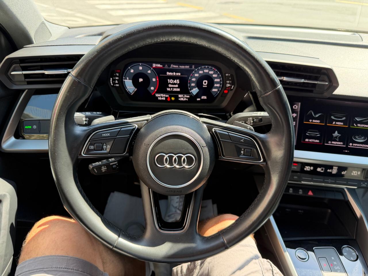 AUDI A3 2.0 TDI SPORTBACK AUTOMATICO