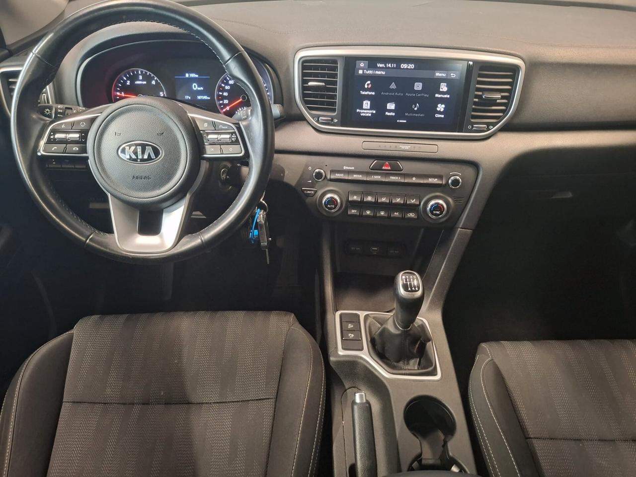 Kia Sportage 1.6 crdi mhev 2wd 136cv*TAGLIANDI CERTIFICATI