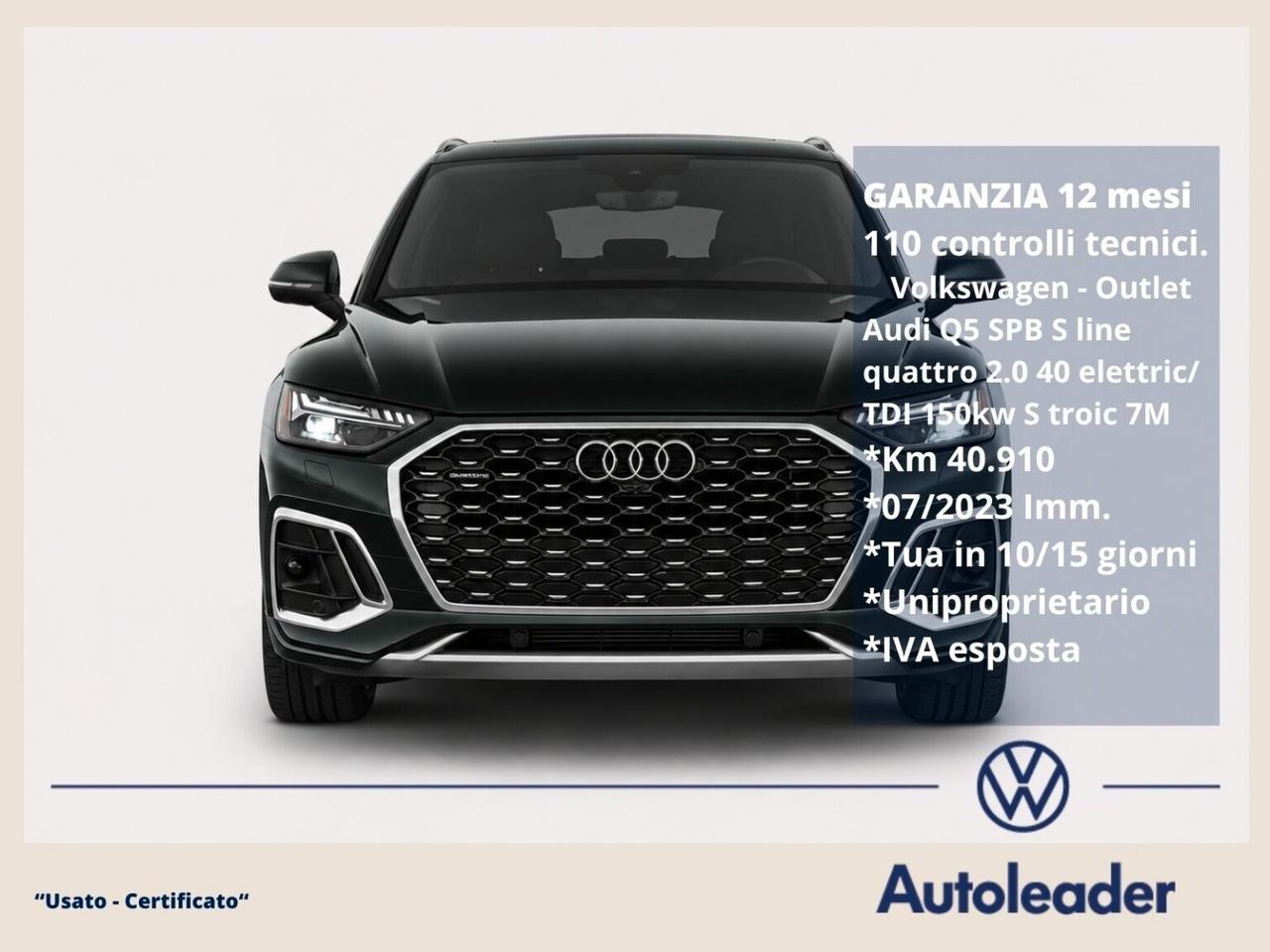 Audi Q5 SPB 40 TDI quattro S tronic line plus
