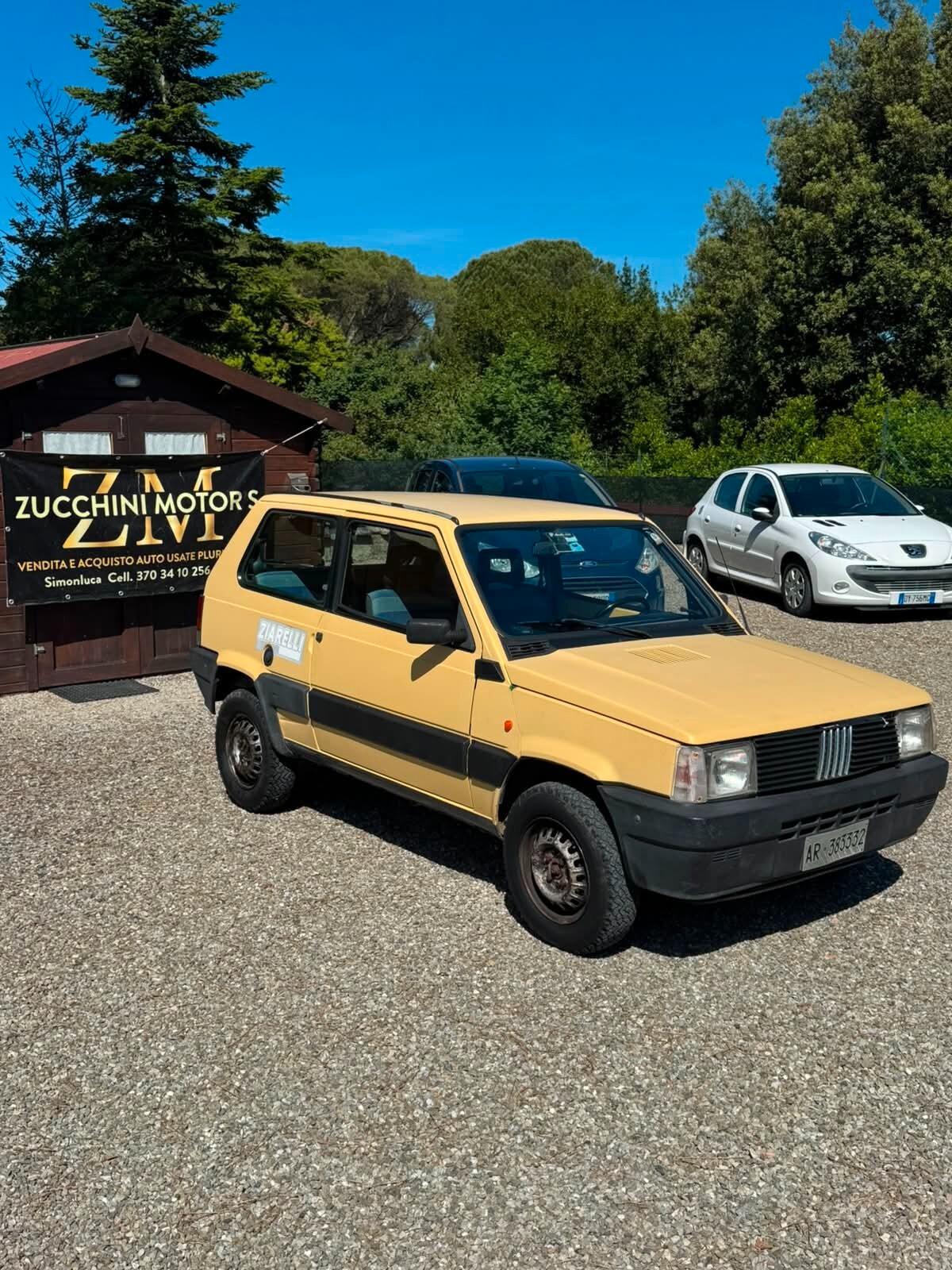 Fiat Panda 1000 4x4 TESTATA E DISTRIBUZIONE RIFATTI A 150.000 KM.
