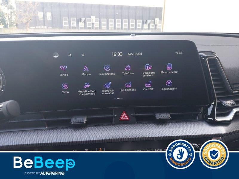 Kia Sportage 1.6 TGDI HEV GT-LINE AUTO