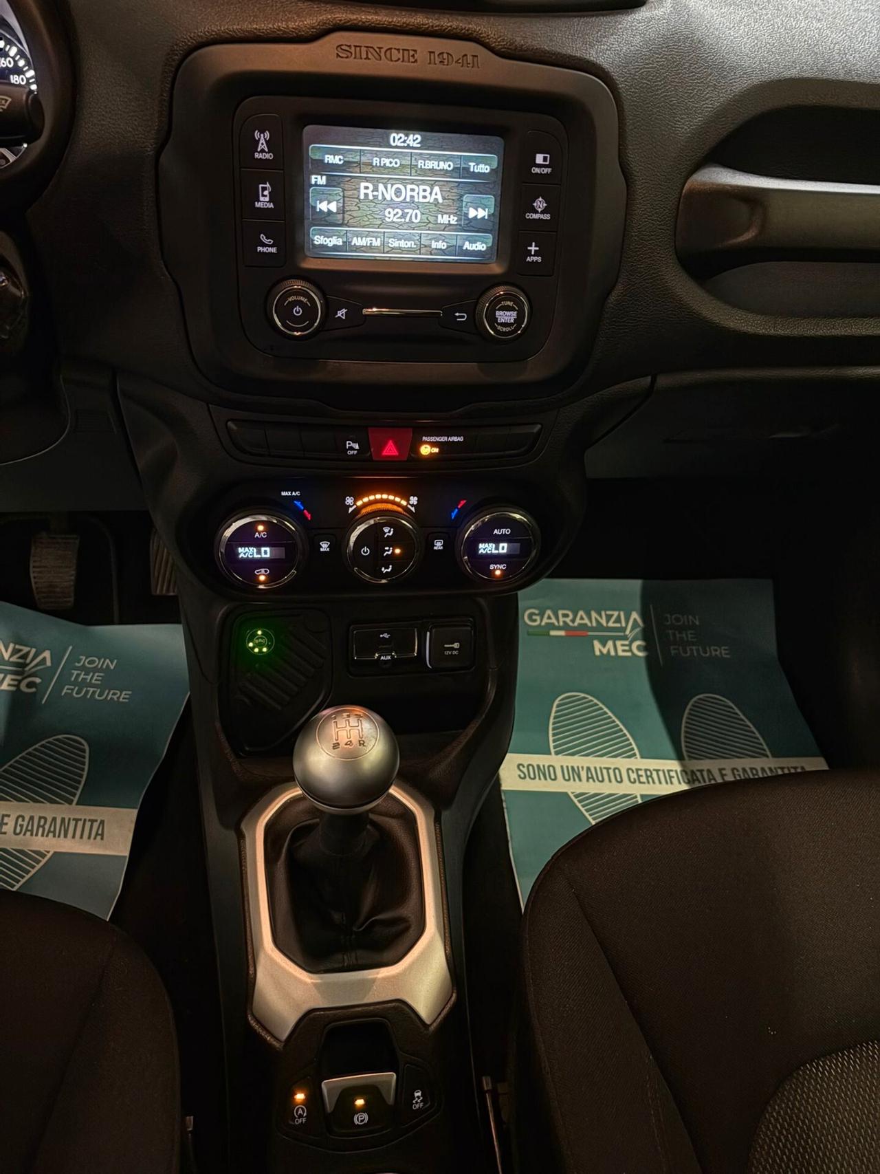 Jeep Renegade 1.6cc 110cv E-TorQ EVO benzina/GPL Longitude