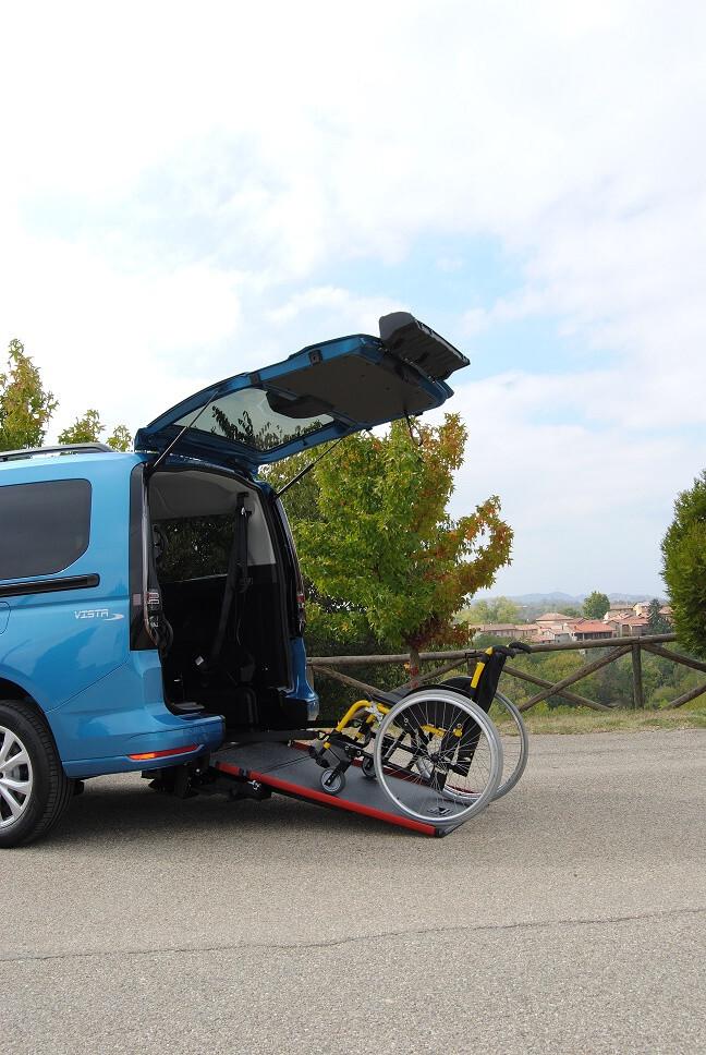 VOLKSWAGEN CADDY P.LUNGO P. CONSEGNA DISABILI RIBASSAMENTO