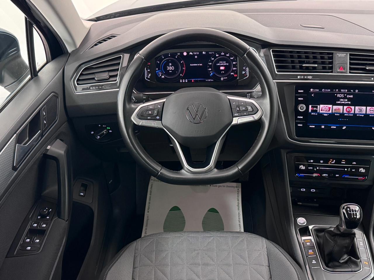 VW Tiguan 1.5 TSI Benzina ACT Life 131cv