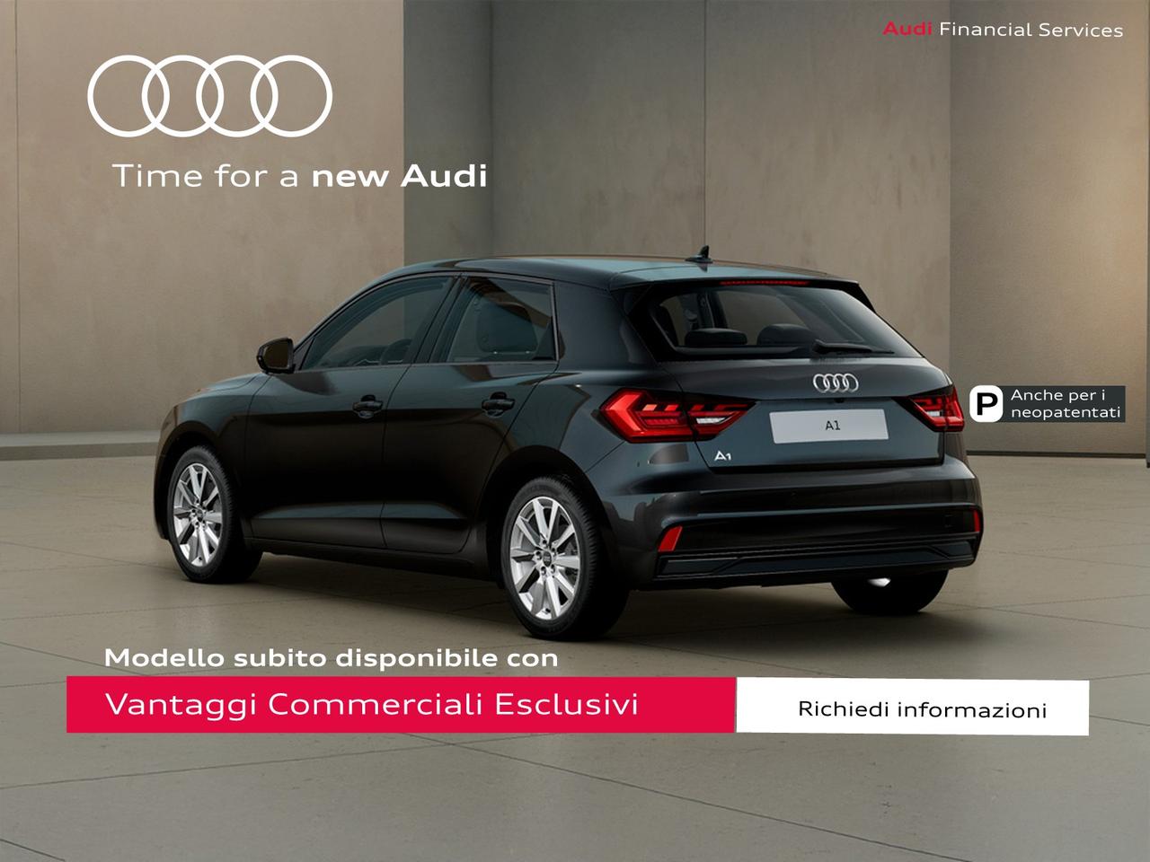 Audi A1 sportback 30 1.0 tfsi business 116cv s-tronic