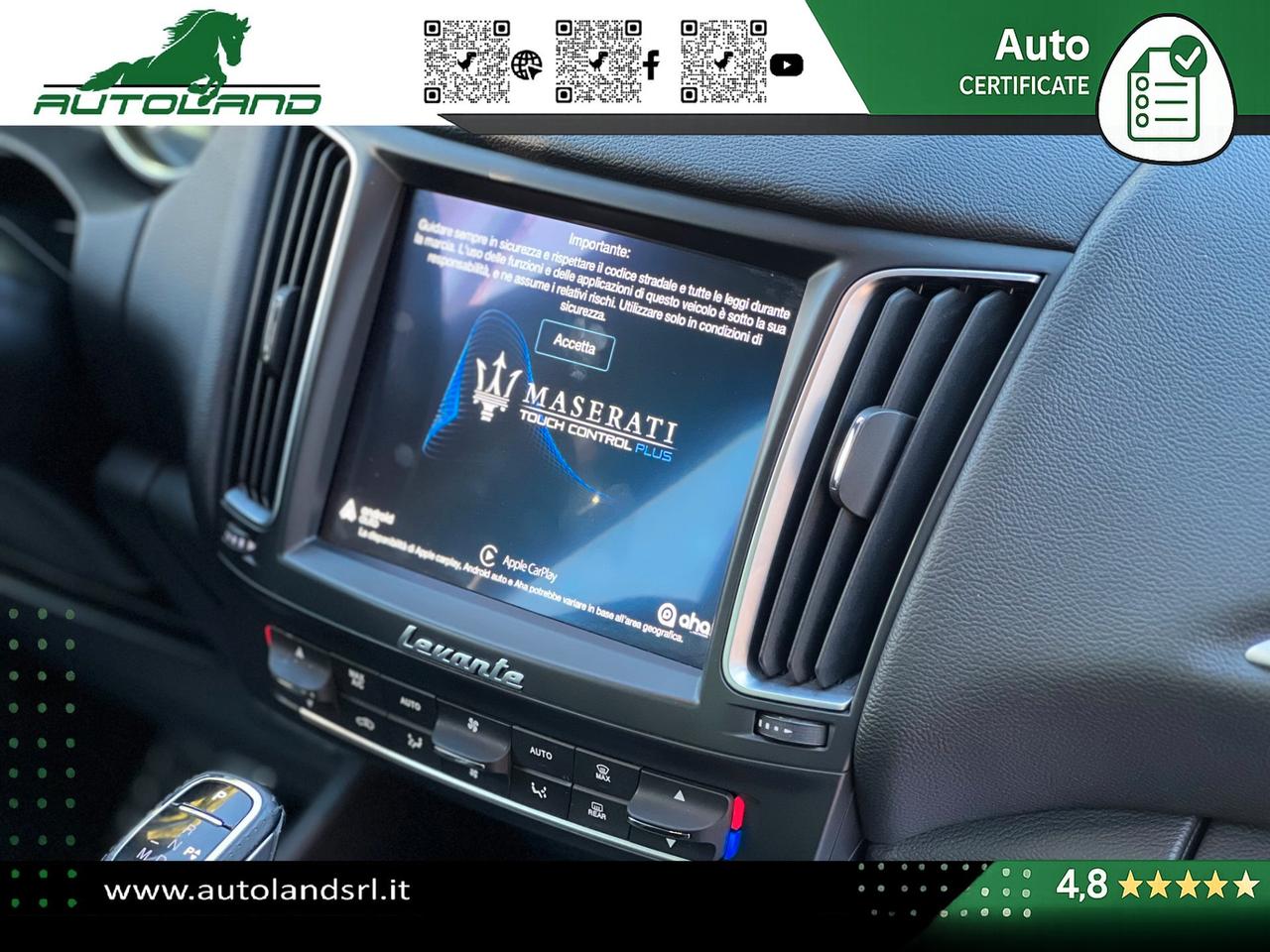 Maserati Levante 3.0 V6 Diesel 275 CV GranSport