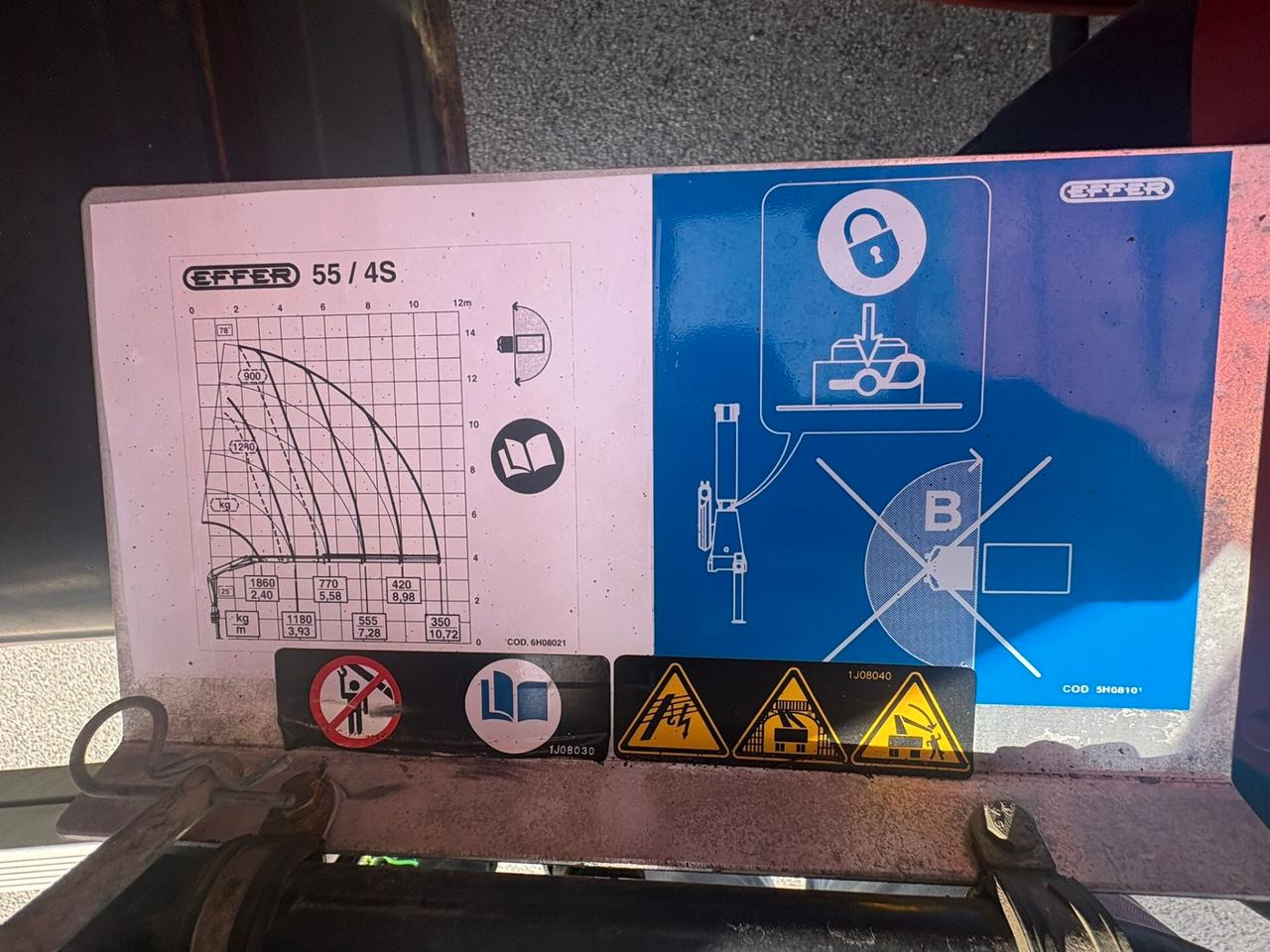 Mercedes-benz Altro 817 autocarro con GRU