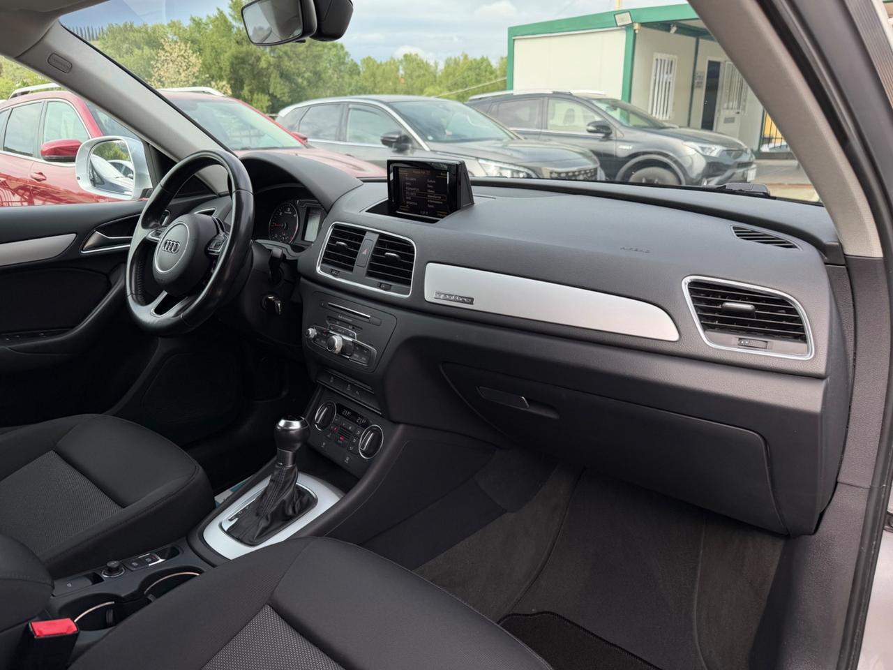 AUDI Q3 2.0TDI 150CV S-TRONIC /QUATTRO/FARI-LED/MMI