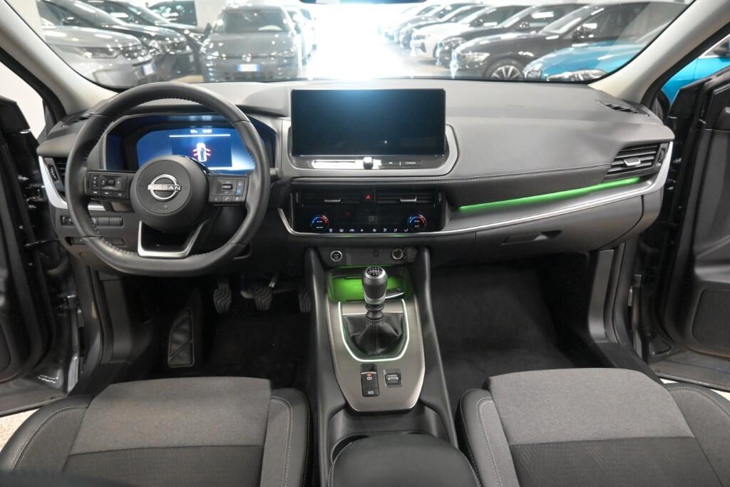 NISSAN QASHQAI 1.3 140CV MHEV 6M. N-CONNECTA ( ADAPTIVE CRUISE - NAVI - COCKPIT - FARI LED - MIRROR - PDC - TELECAMERA 360 - AMBIENT LIGHTS )