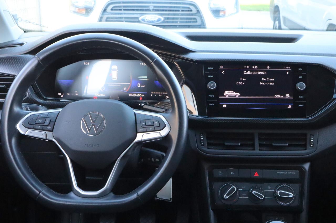 Volkswagen T-Cross 1.0 95CV LIFE ACC DIGITAL COCKPIT SENSORI
