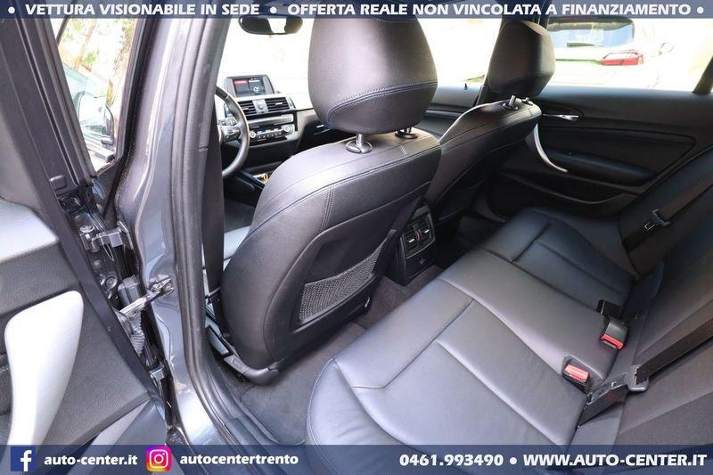 BMW Serie 1 118i Lci MANUALE MSport M-sport *PELLE