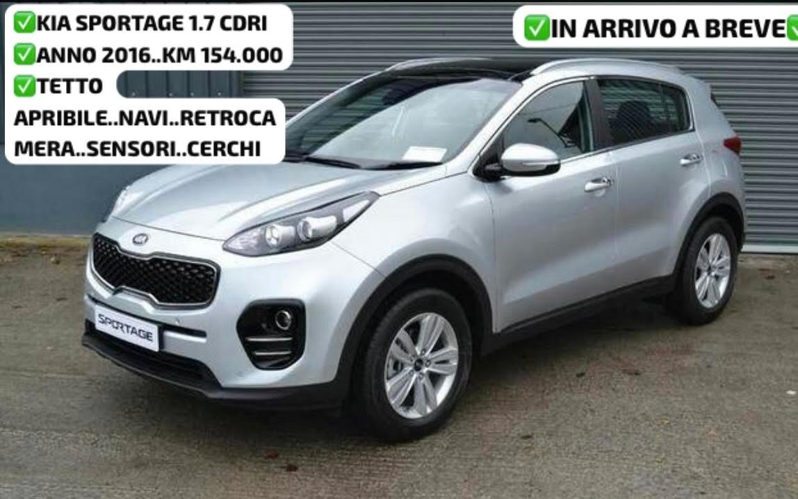 KIA SPORTGAE 1.7 CRDI 115 CV TETTO NAVI RETROCAMERA