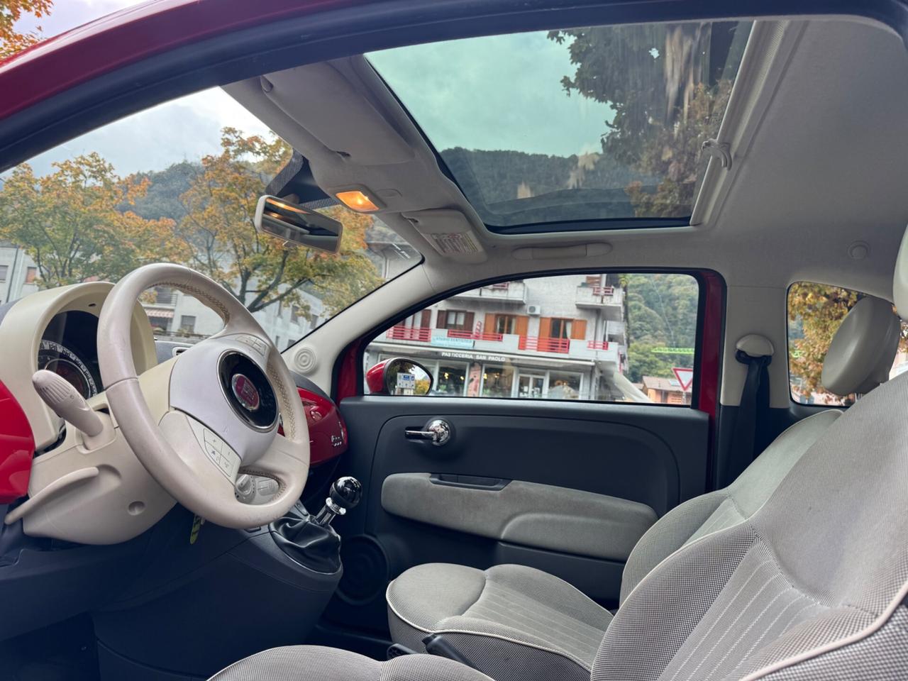 Fiat 500 1.2 CON TETTO PANORAMICO - TAGLIANDATA