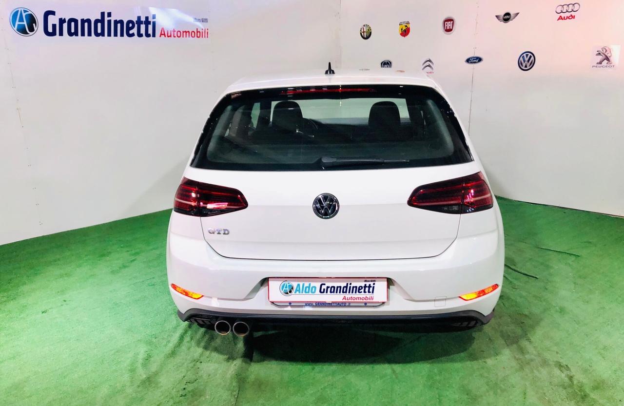 VOLKSWAGEN GOLF 7.5 2.0 TDI GTD 184CV DSG - 2017