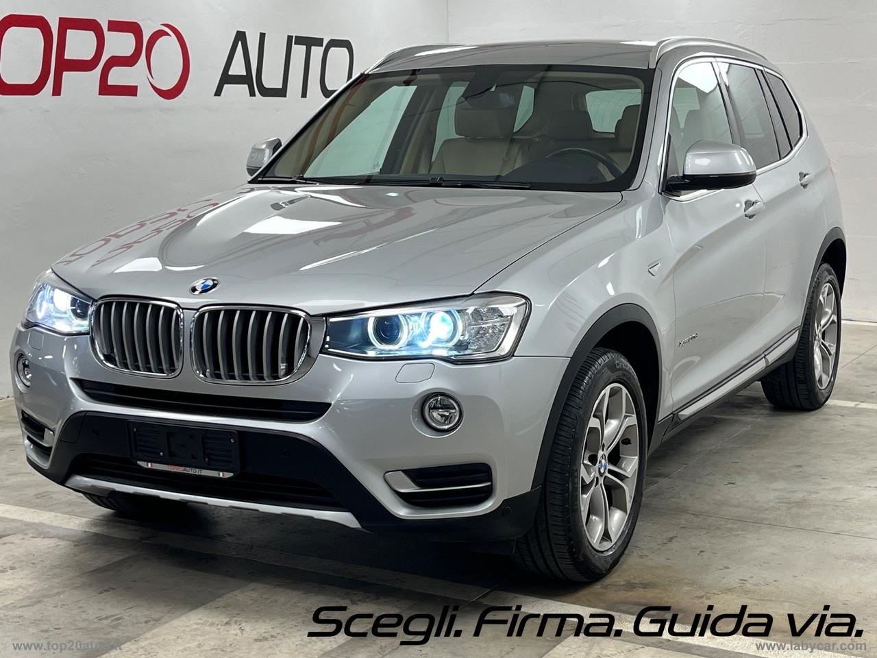 BMW X3 XDrive20d XLine|PELLE TOTALE|8 GOMME