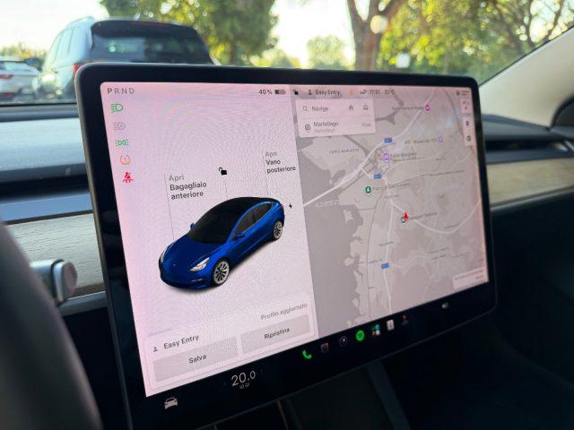 TESLA Model 3 STANDARD RWD PLUS UNIPROPRIETARIO TETTO PANORAMICO