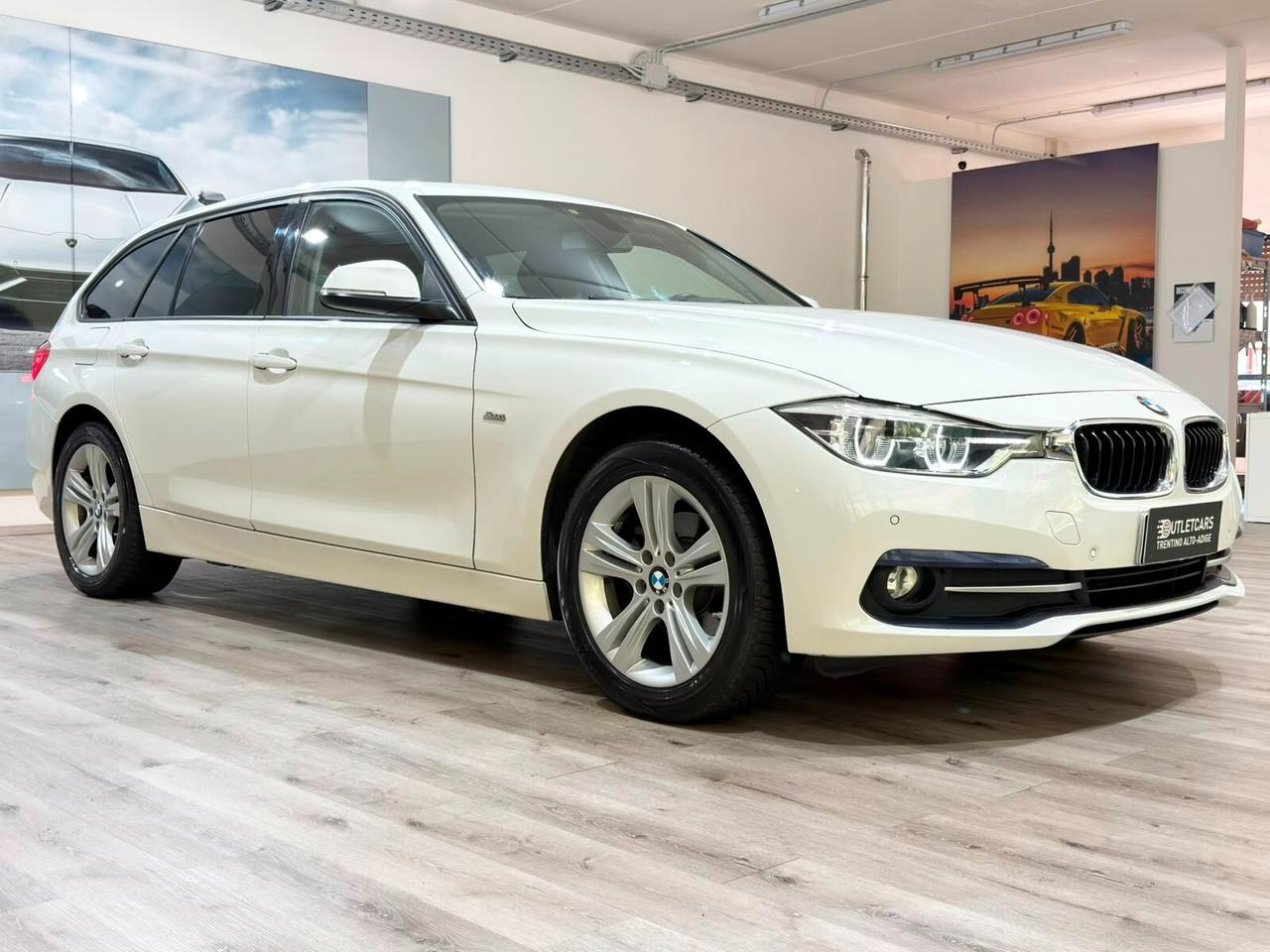 BMW 318D TOURING XDRIVE 2.0 150cv GANCIO TRAINO