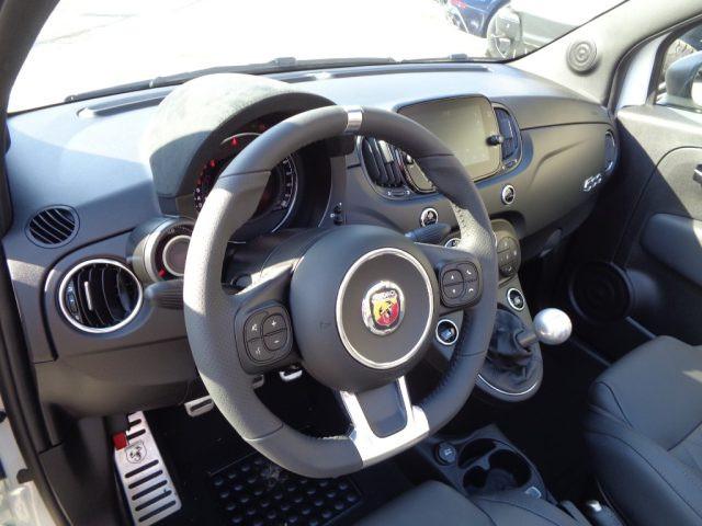 ABARTH 595C 1400 TURBO T-JET 165CV NAVI CARPLAY PELLE"17