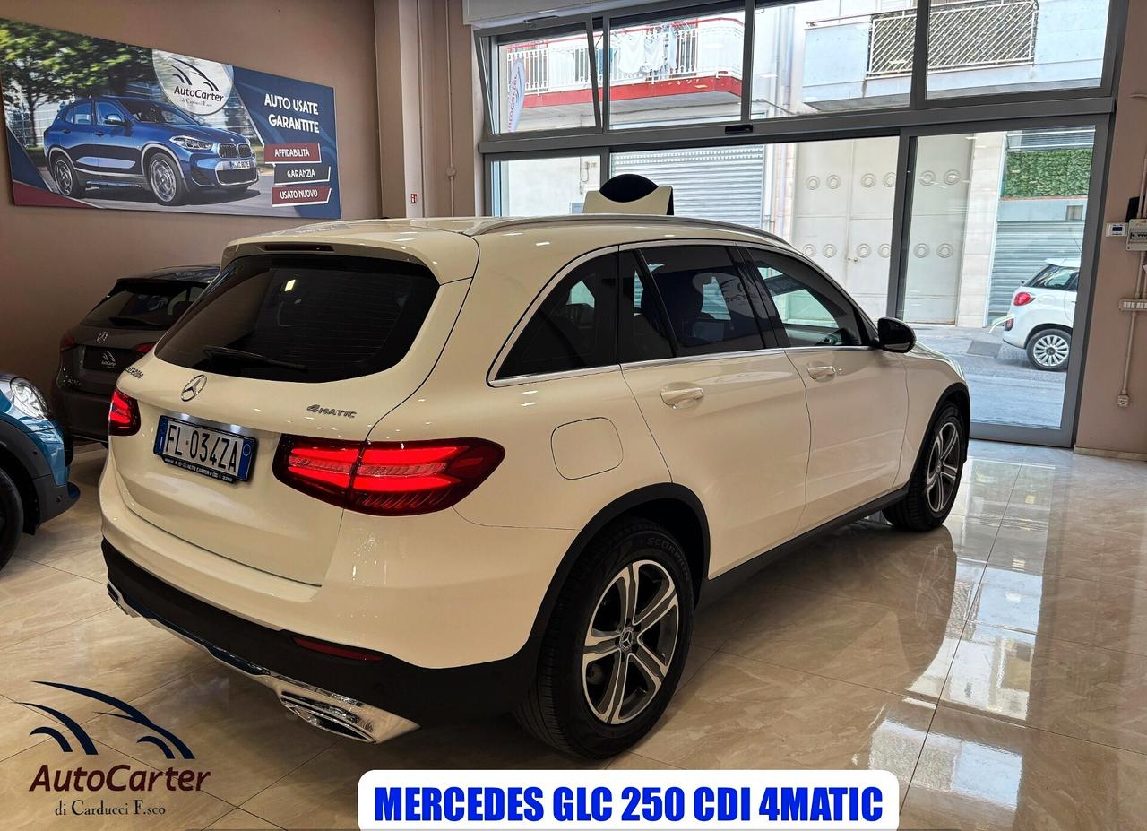Mercedes-benz GLC 250 4 MATIC ** 127MILA KM CERTIF **