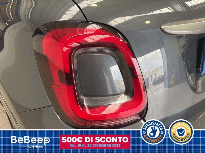 FIAT 500X 1.5 T4 HYBRID (RED) 130CV DCT